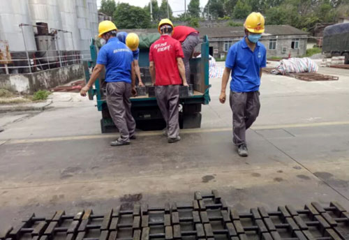 貴港市計量測試所完成瑞康飼料地磅校準(zhǔn)工作